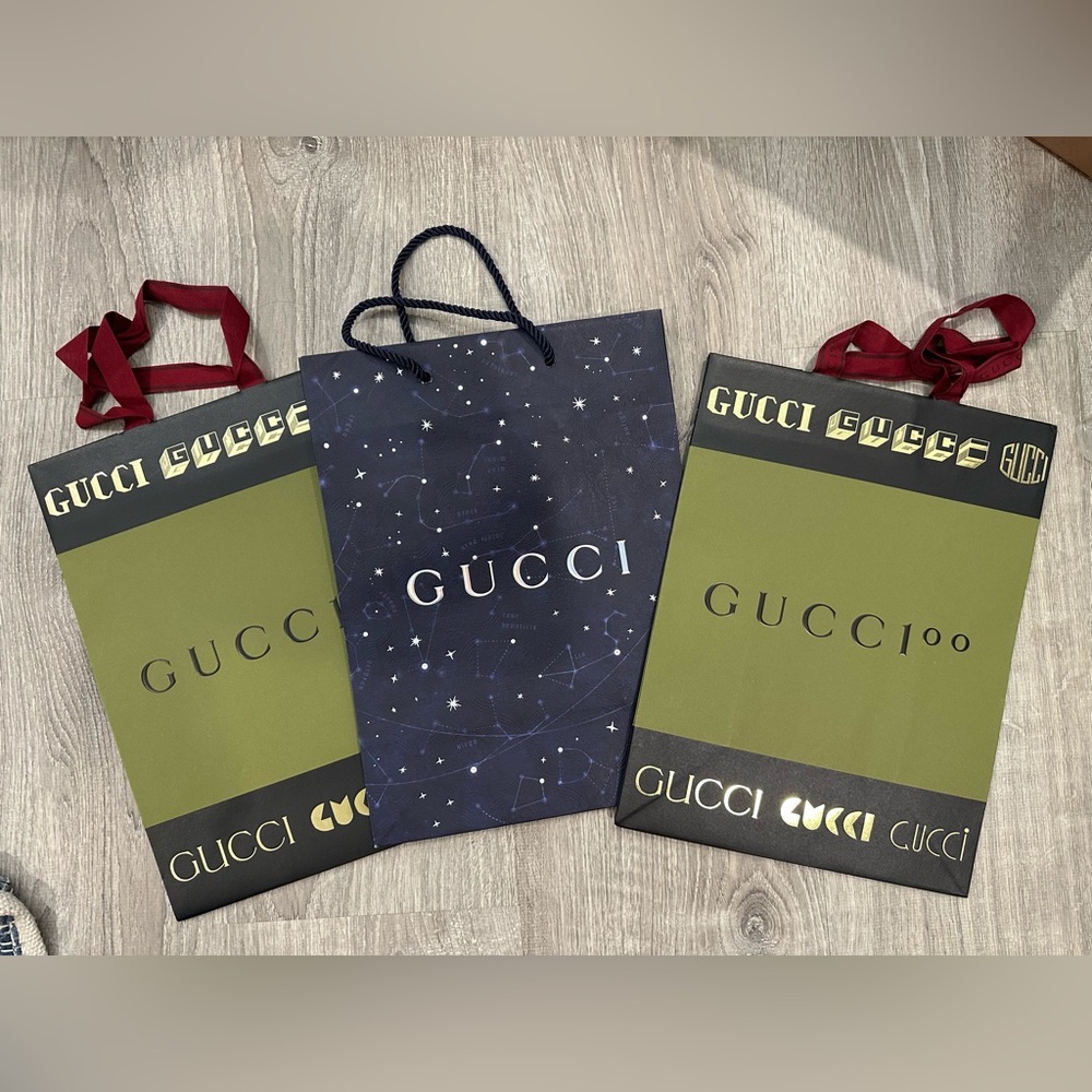Gucci Designer Gift Bags Set